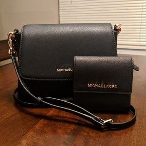 Michael Kors Purse & Wallet Set